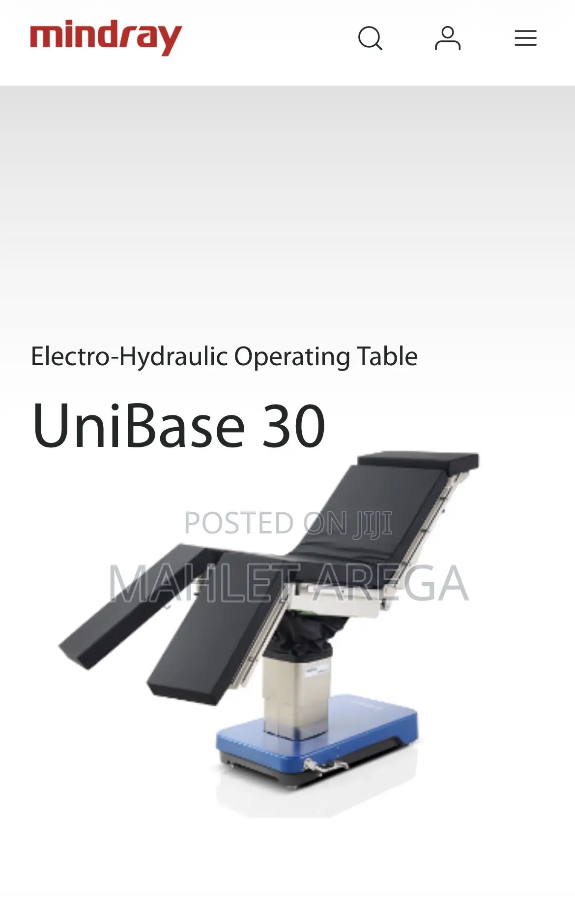 Operating Table (Electro-Hydraulic Operating Table Mindray)