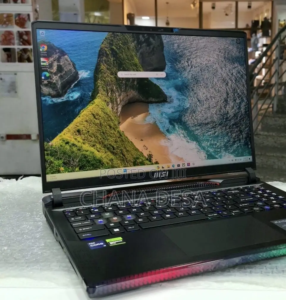 New Laptop MSI 32GB Intel Core i9 SSD 1T