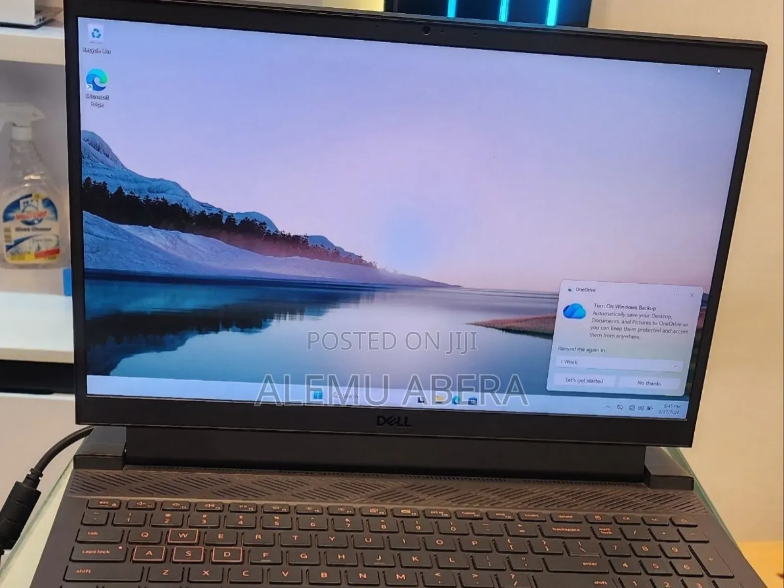 New Laptop Dell G15 5511 16GB Intel Core i7 SSD 512GB