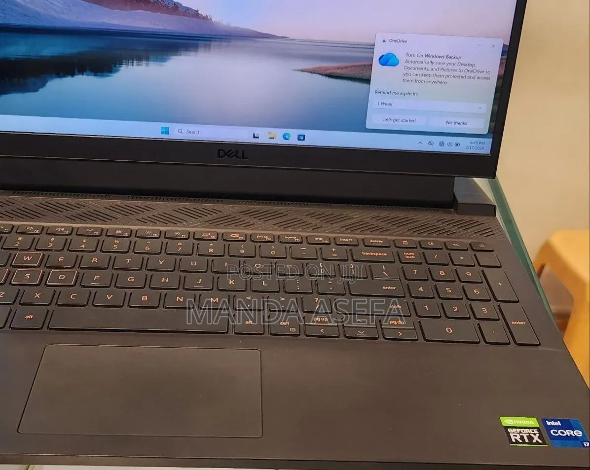New Laptop Dell G15 5511 16GB Intel Core i7 SSD 512GB