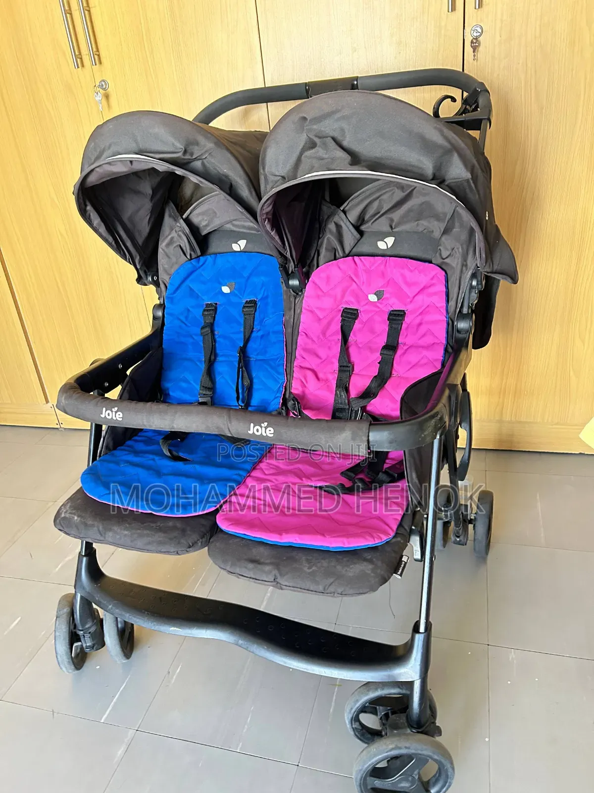 Joie Aire Twin Stroller Shale