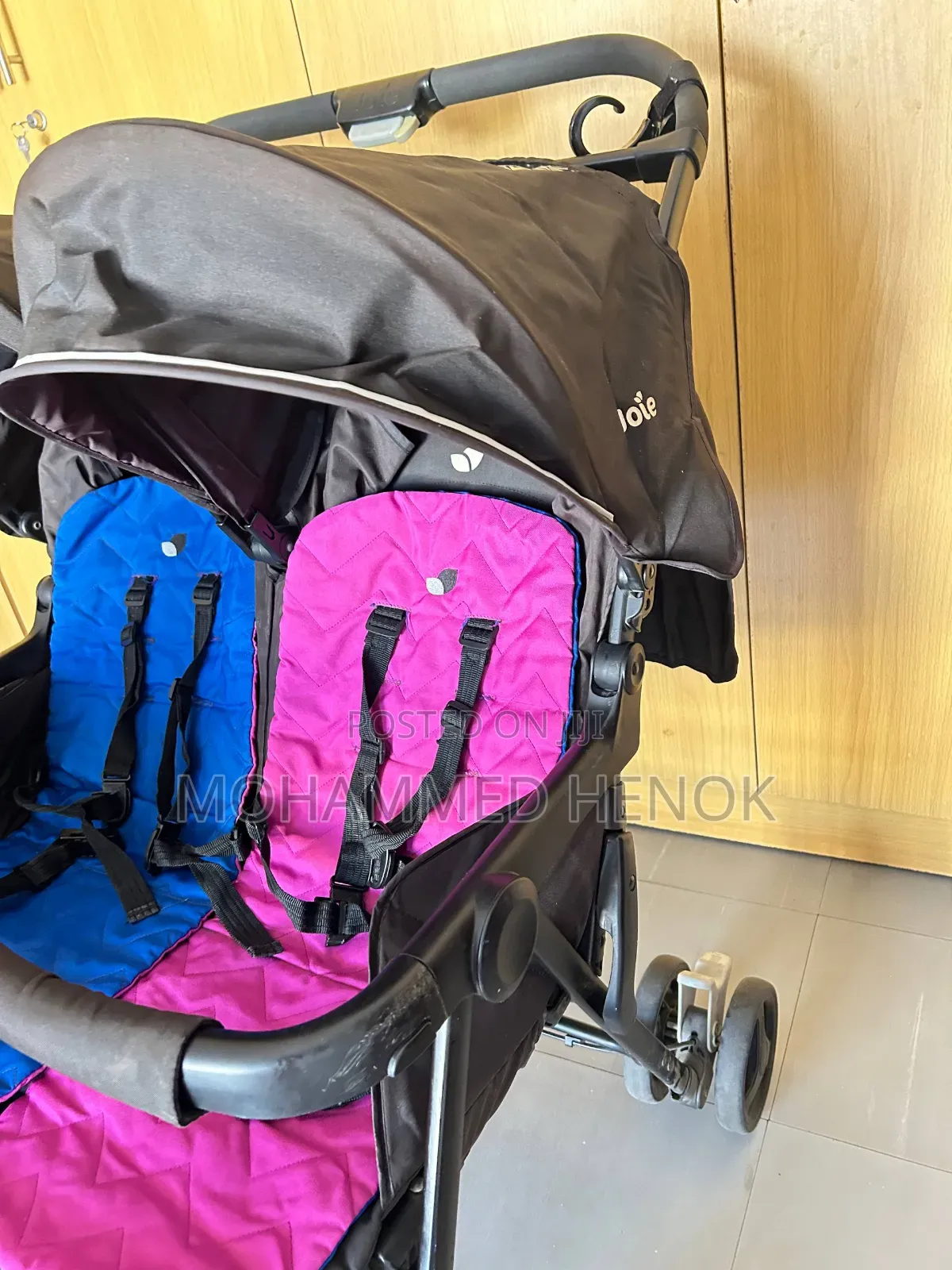 Joie Aire Twin Stroller Shale
