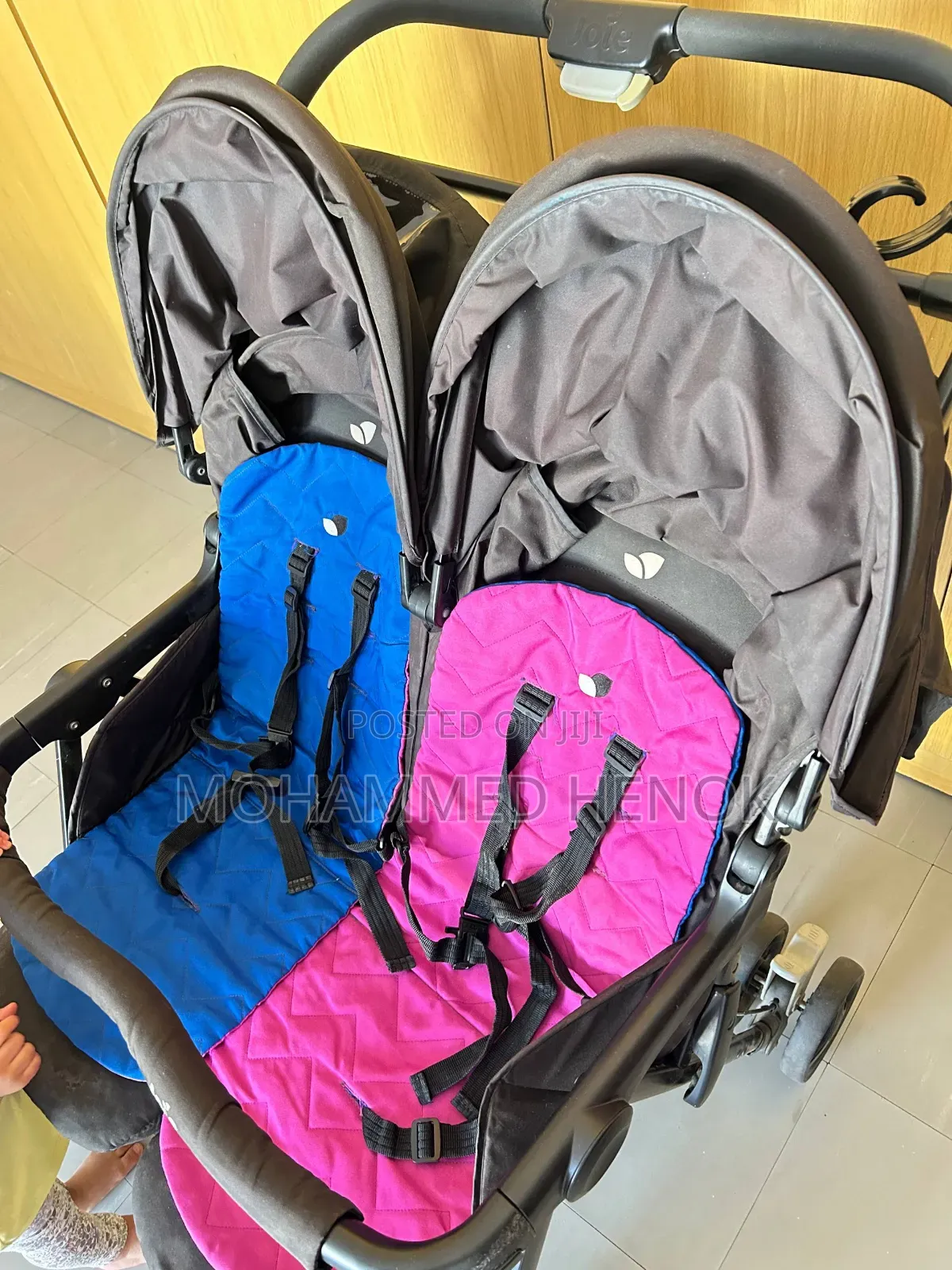 Joie Aire Twin Stroller Shale