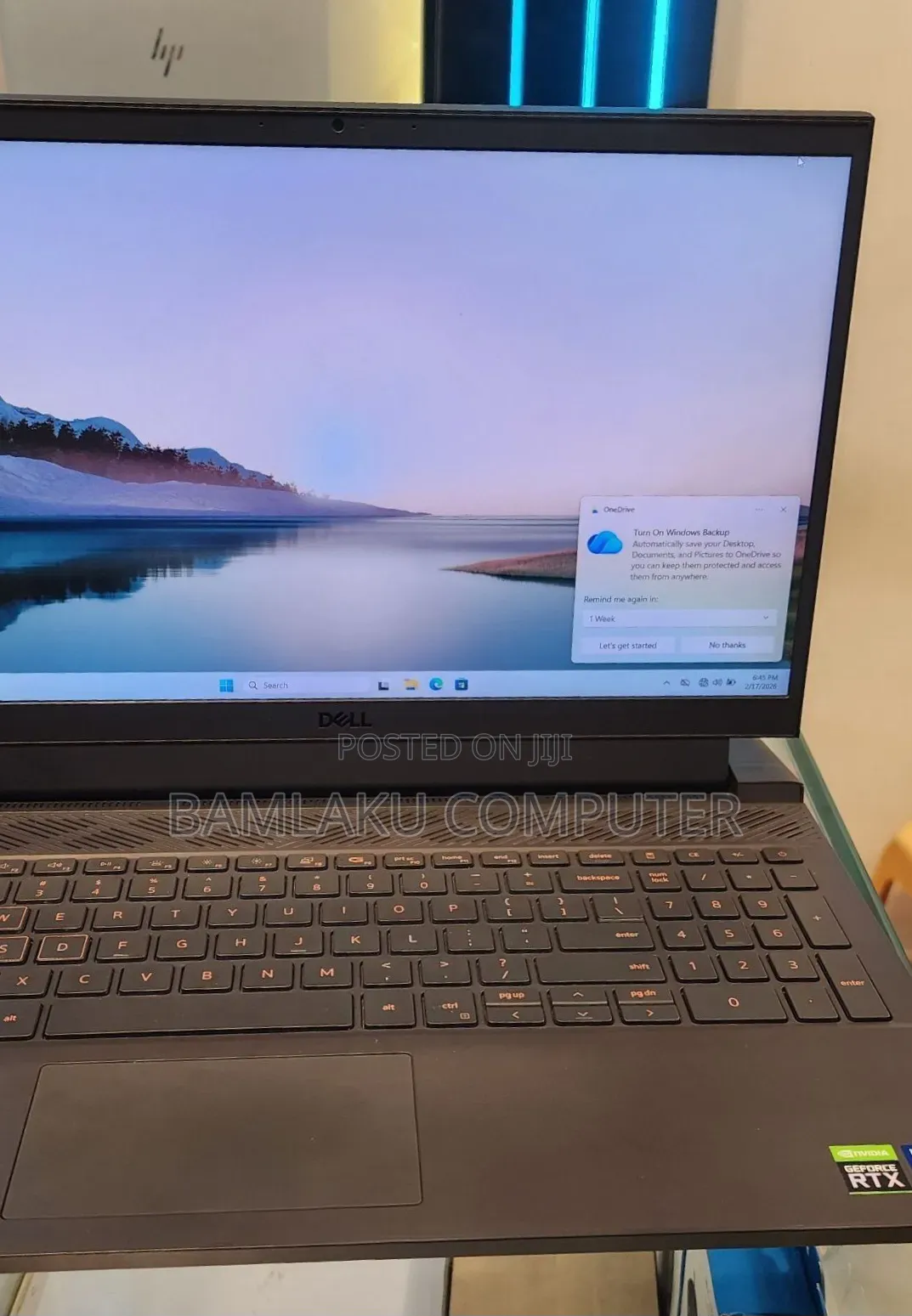 New Laptop Dell G15 5511 16GB Intel Core i7 SSD 512GB