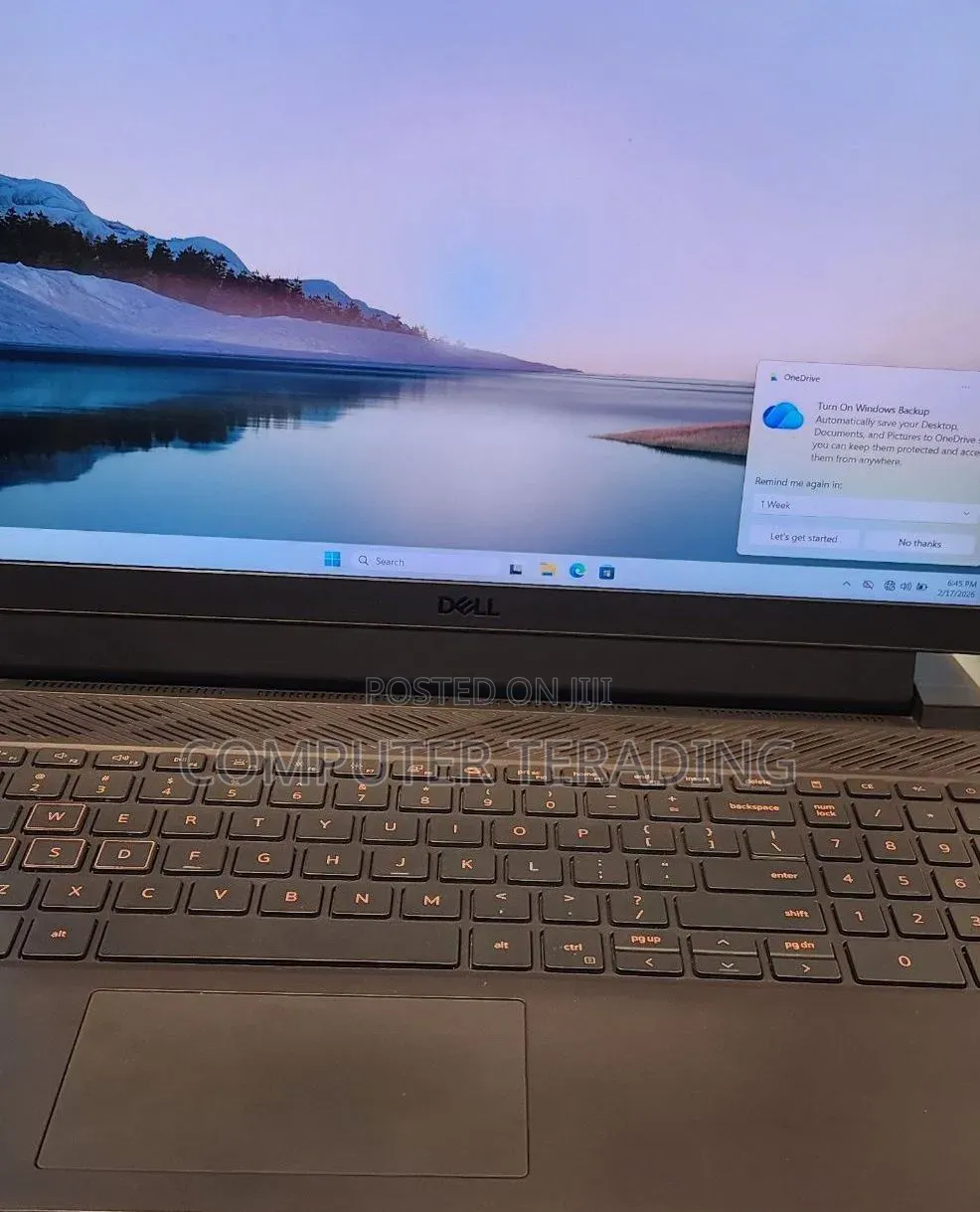 New Laptop Dell G15 5511 16GB Intel Core i7 SSD 512GB