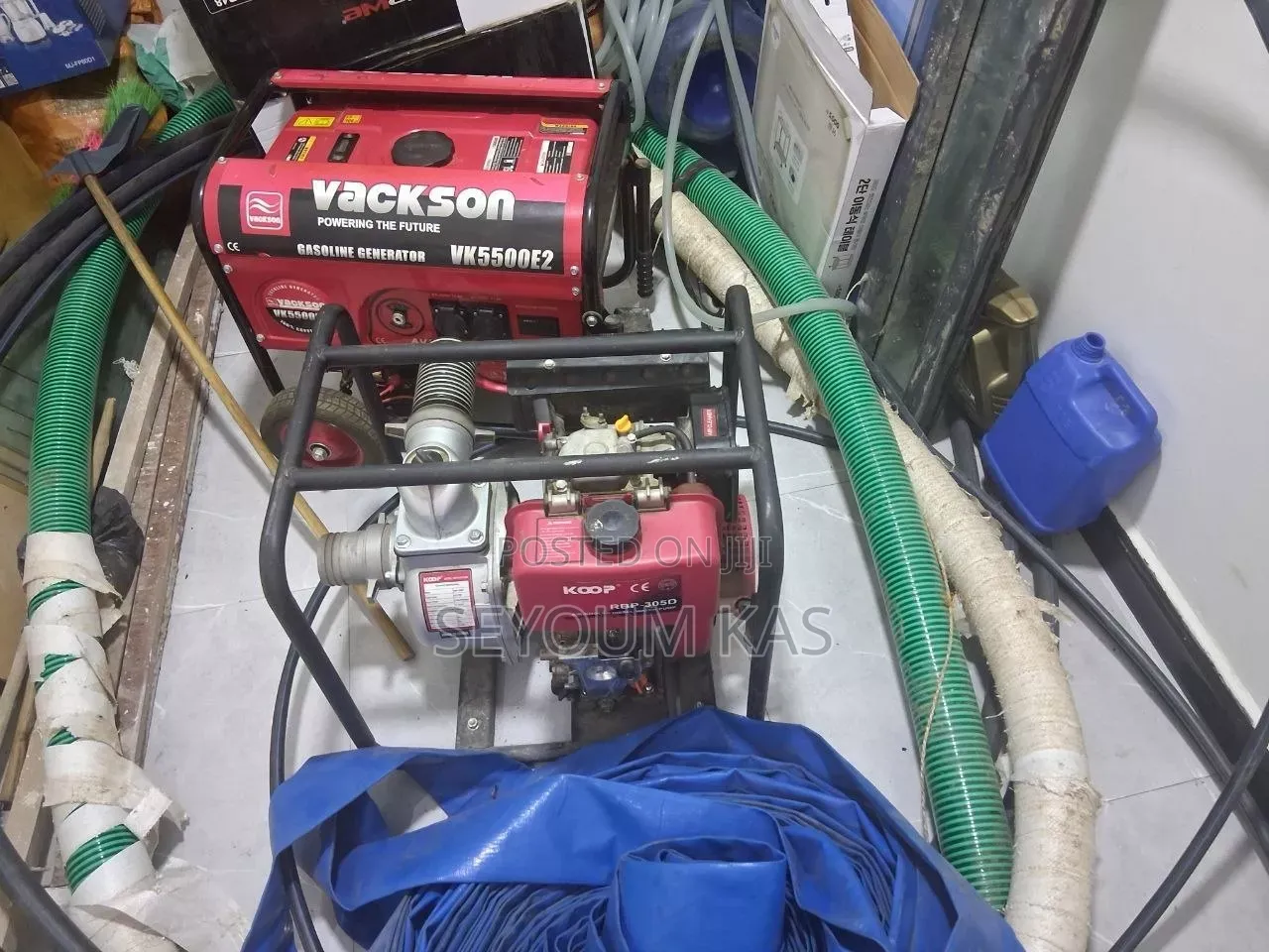 1(Hoz) (100 MTR Shera) 1(Genentr 3w/T) 1(Pamp 4w/T)