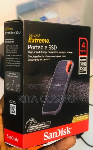 Sandisk Portable SSD – 4tb