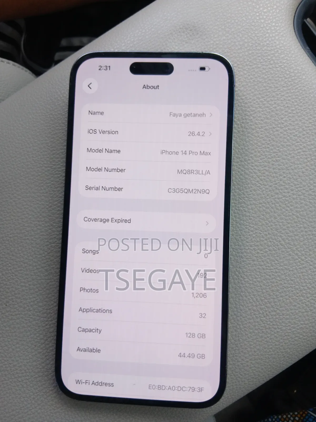 Apple iPhone 14 Pro Max 128 GB Purple