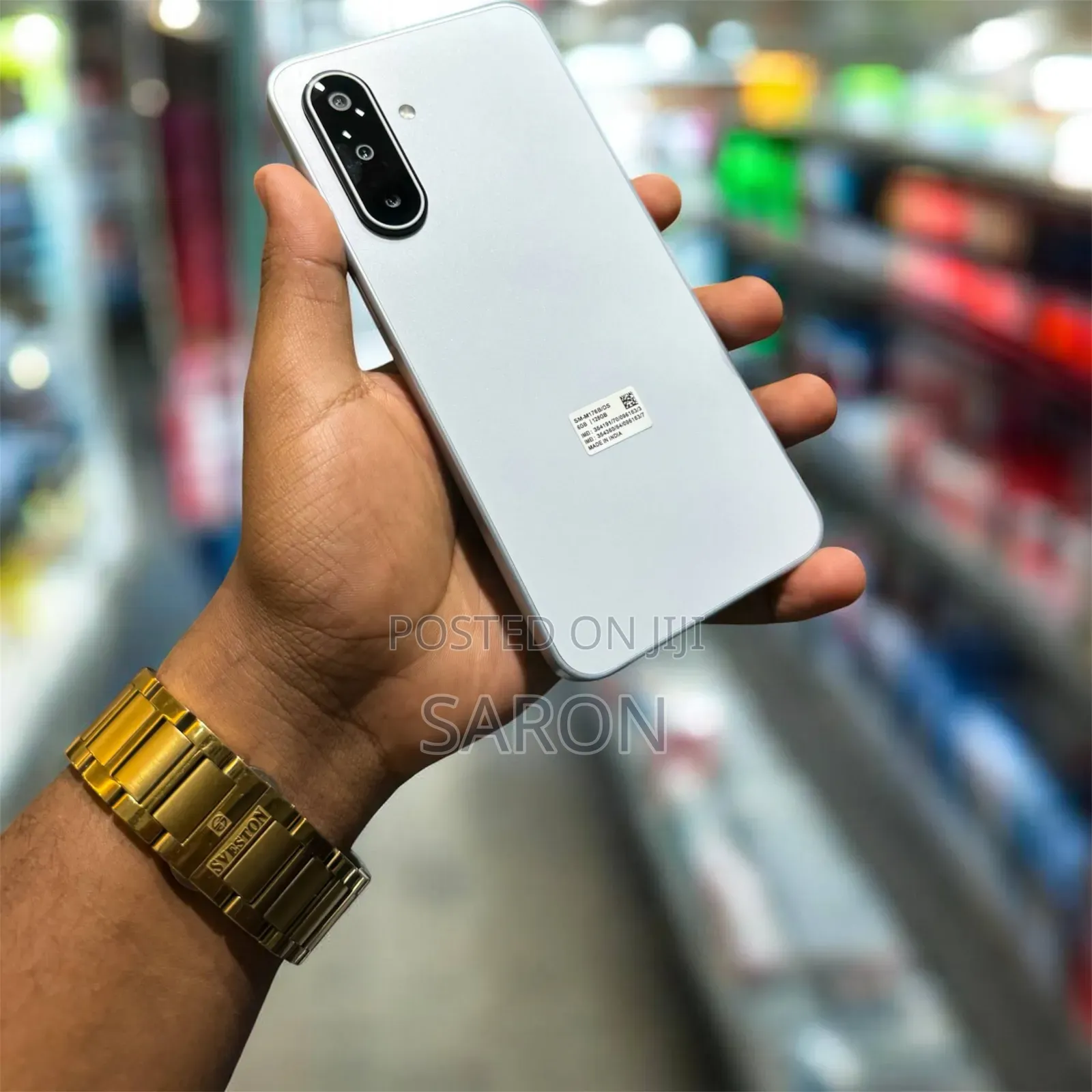 New Samsung Galaxy M17 5G 128 GB White
