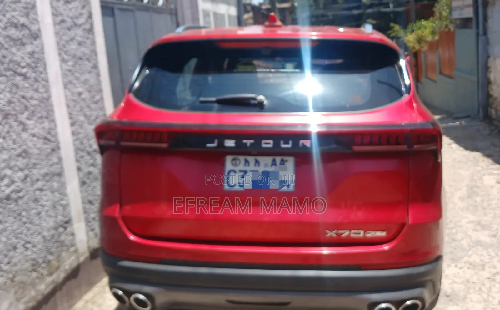 Jetour X70 Plus 2023 Red