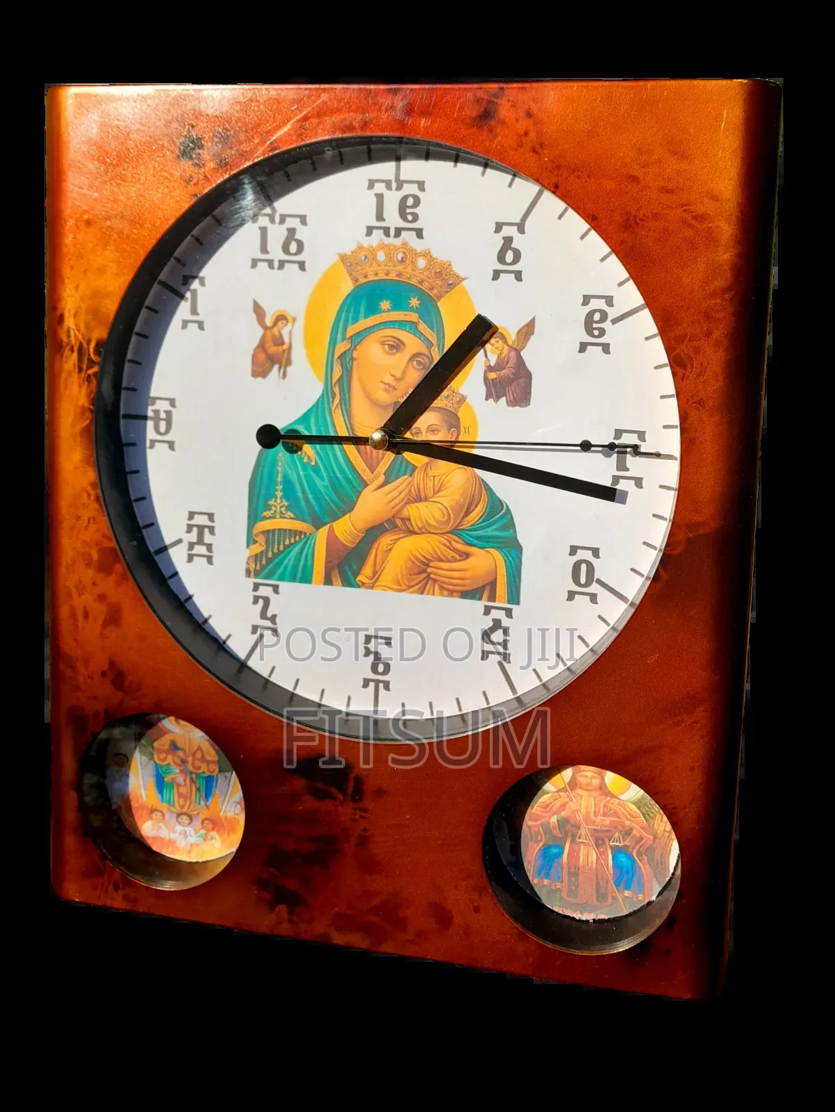 የግድግዳ ሰአት | Wall Clock | ቅድስት ድንግል ማርያም | Gift | ስጦታ