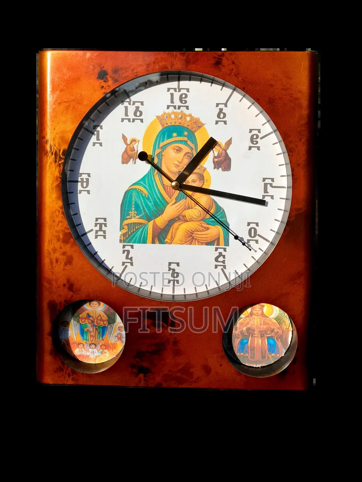 የግድግዳ ሰአት | Wall Clock | ቅድስት ድንግል ማርያም | Gift | ስጦታ