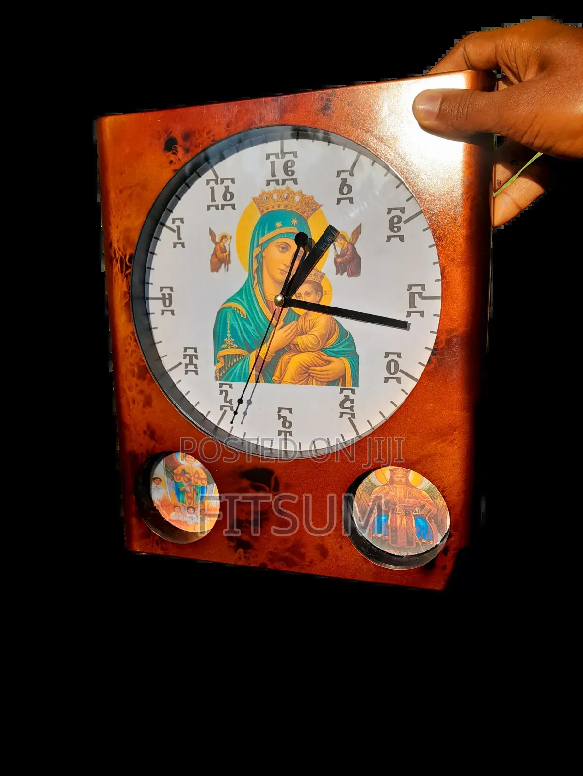 የግድግዳ ሰአት | Wall Clock | ቅድስት ድንግል ማርያም | Gift | ስጦታ
