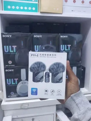 F11-2 Wireless Mic for Phone and Camera