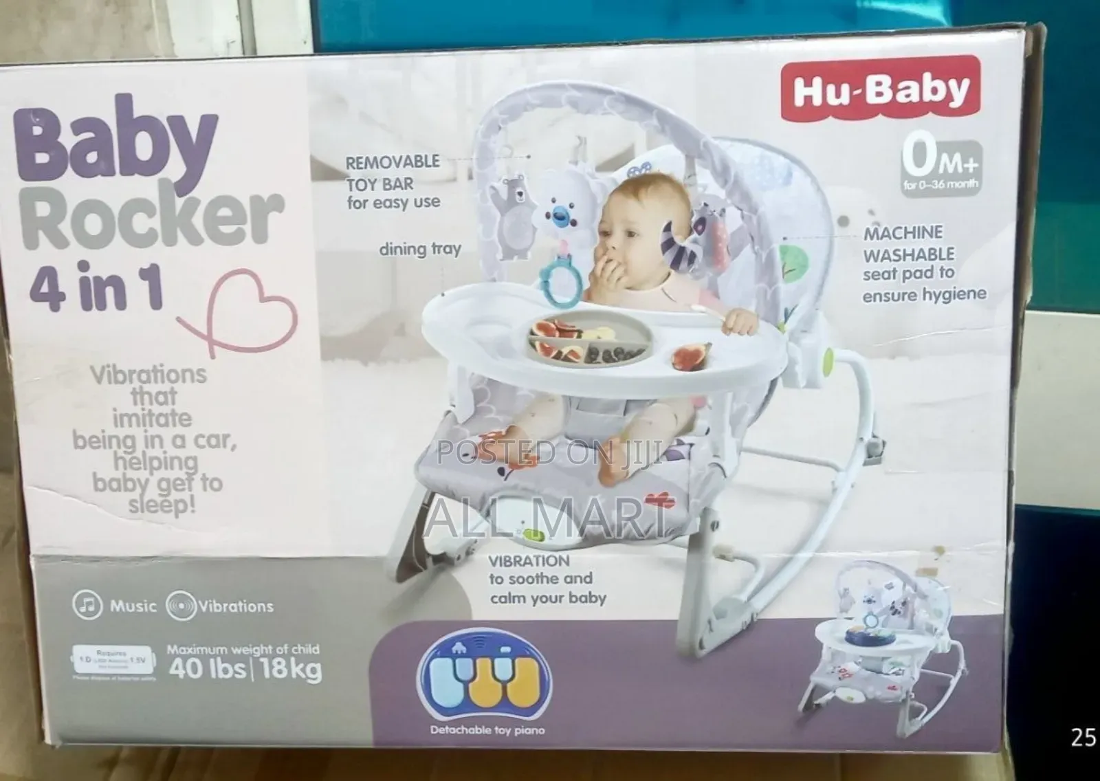 4 in 1 Baby Rocker