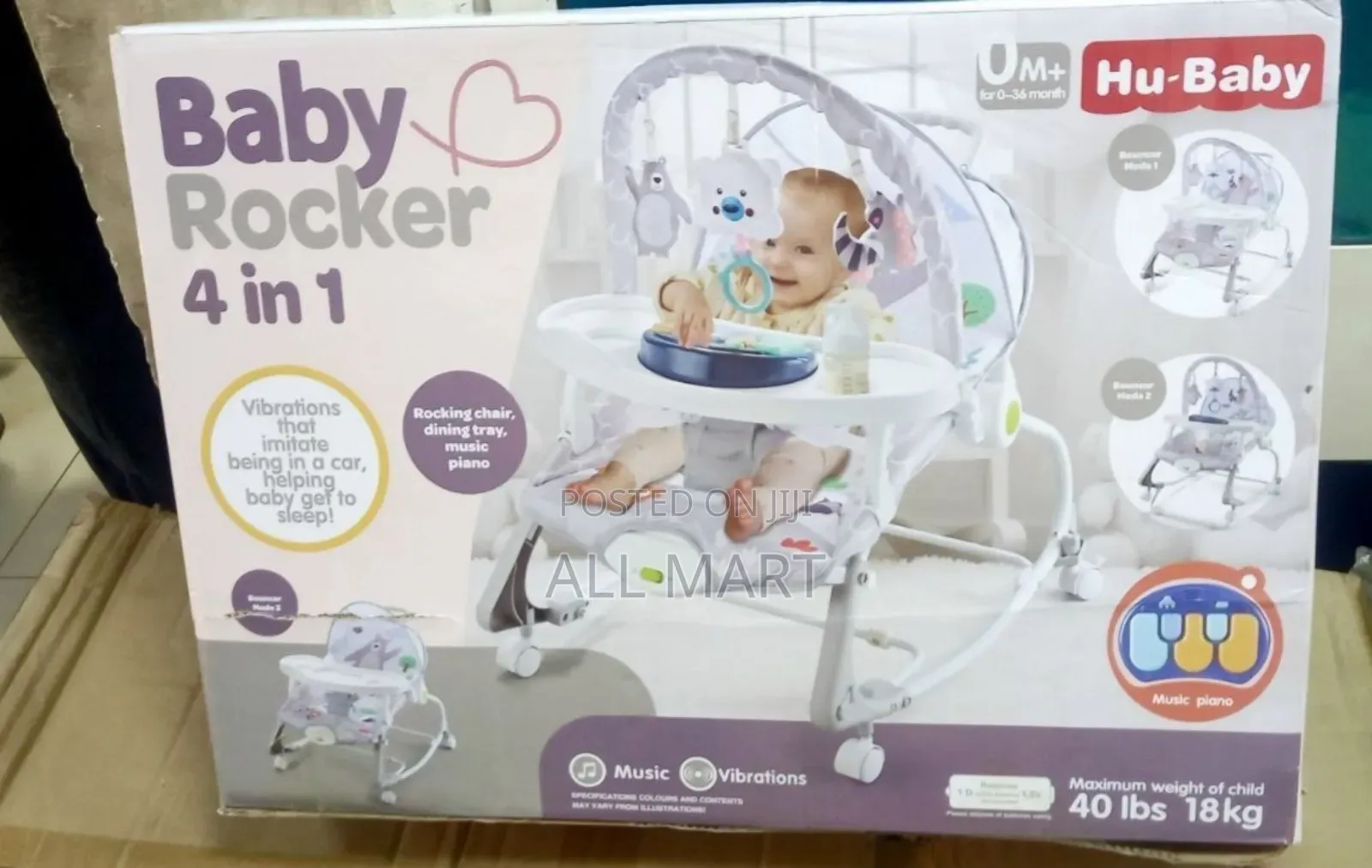 4 in 1 Baby Rocker