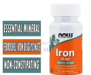 Now Foods Iron 18 Mg