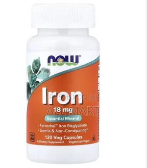 Now Foods Iron 18 Mg