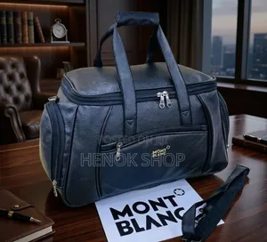 ሞንት ብላንክ (Mont Blanc) የቅንጦት የጉዞ ቦርሳ፦ ለስኬታማ ጉዞዎ የተመረጠ የክብር ምልክት!