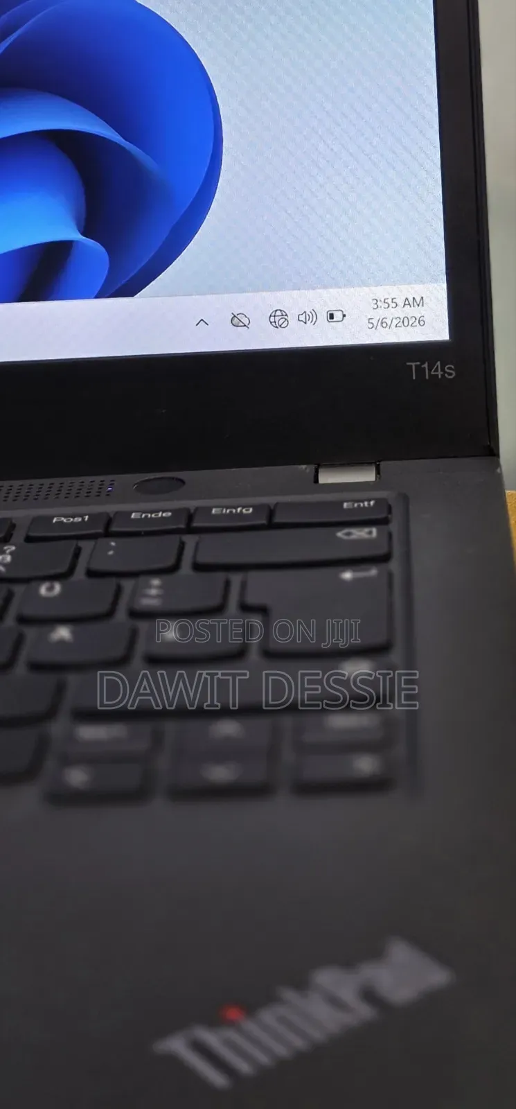 New Laptop Lenovo ThinkPad T14s Gen 2 16GB Intel Core i7 SSD 512GB