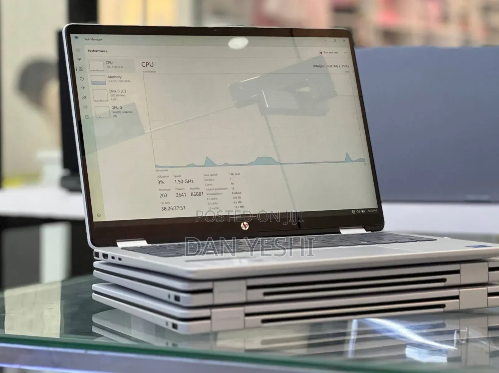 New Laptop HP OmniBook 5 Flip 16GB Intel Core 7 SSD 512GB