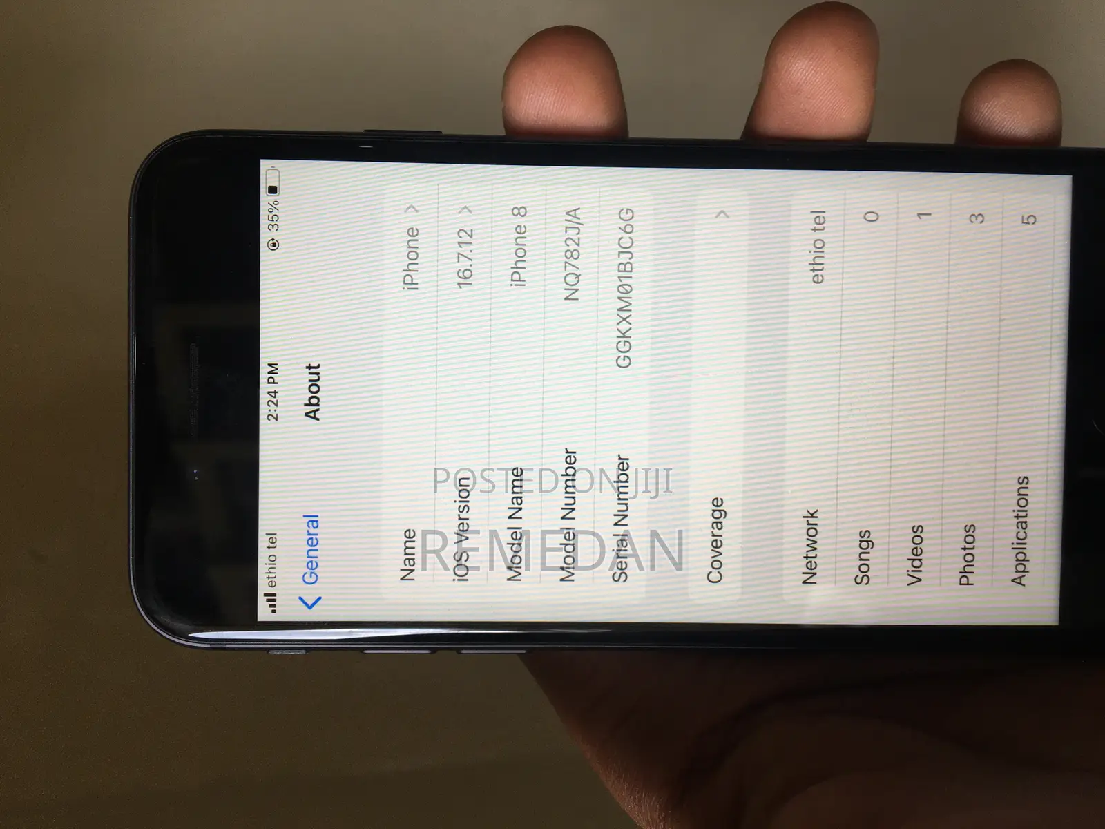 Apple iPhone 8 64 GB Black