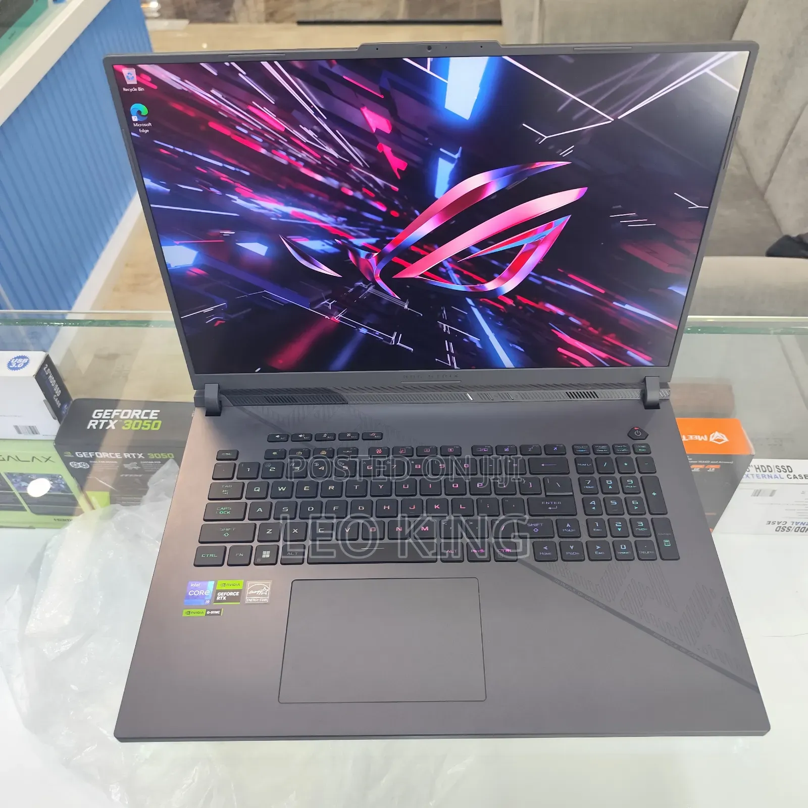 New Laptop Asus ROG Strix SCAR II 16GB Intel Core i9 SSD 1T