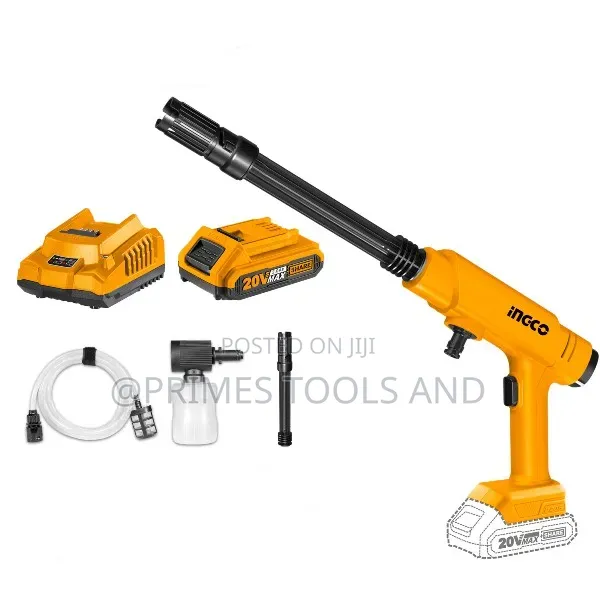 Ingco Lithium-Ion Pressure Washer (20v P20s)