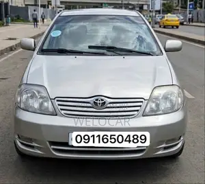 Toyota Corolla Sedan 2003 Gold