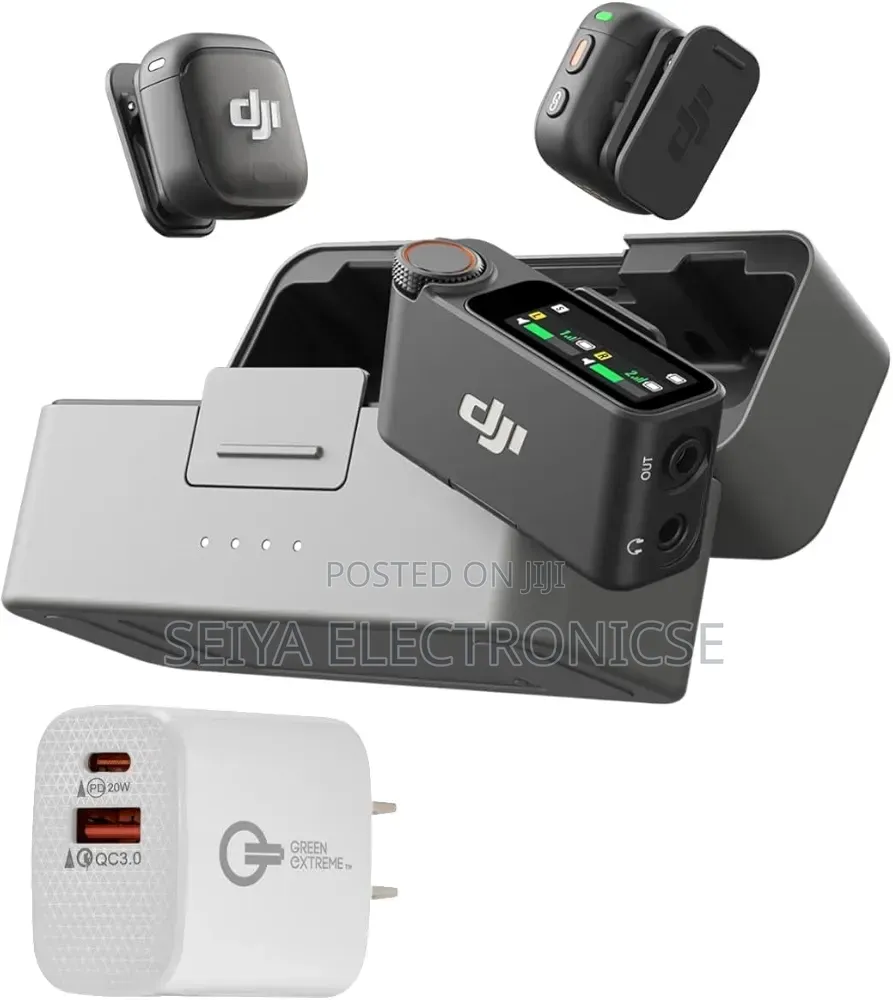 Dji Mic 3, a Professional Wireless Microphone System
