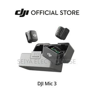Dji Mic 3, a Professional Wireless Microphone System
