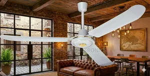 Crown 56" High-Performance Ceiling Fan "The Cool One"