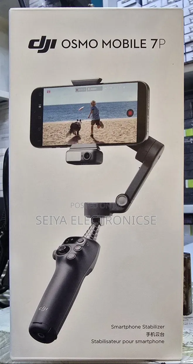 Dji Osmo Mobile 7p Is a 3-Axis Smartphone Gimbal Stabilizer