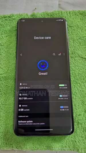 Samsung Galaxy S20 Ultra 5G 128 GB Black