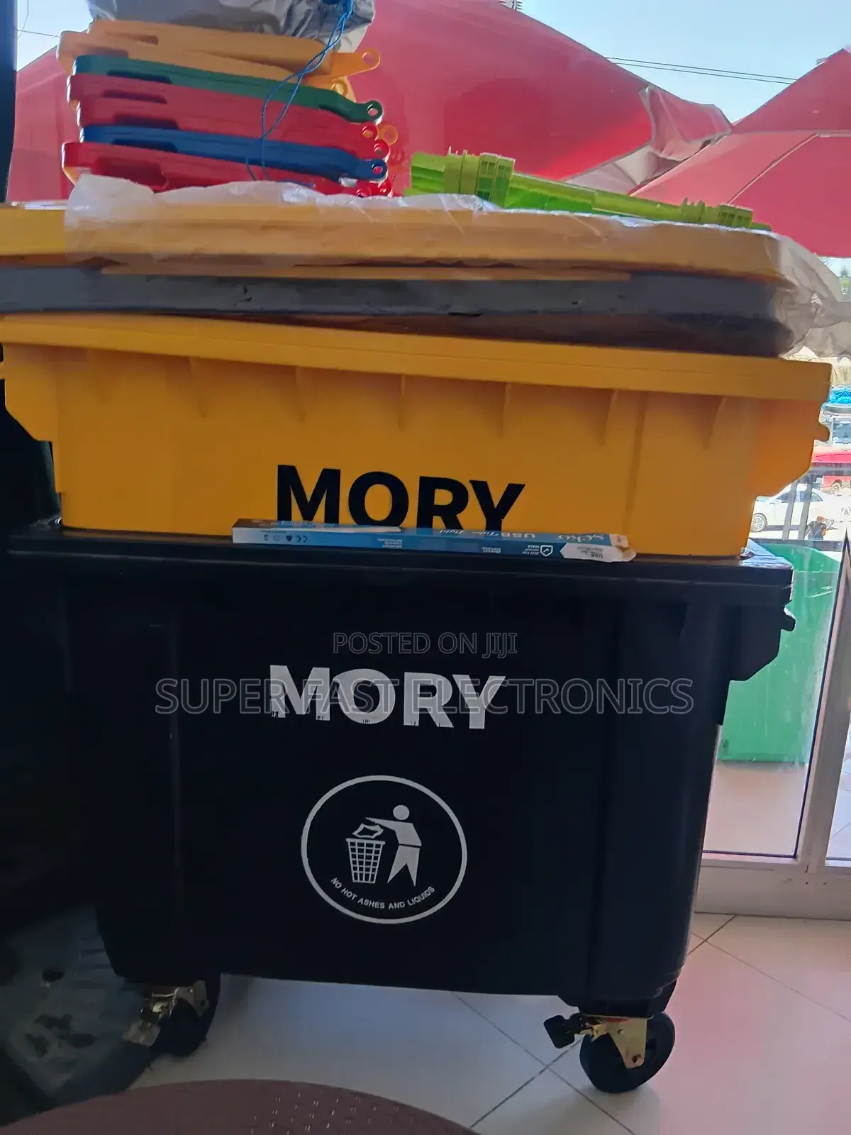 Mory Garbage 660-liter Industrial Mobile Waste Container