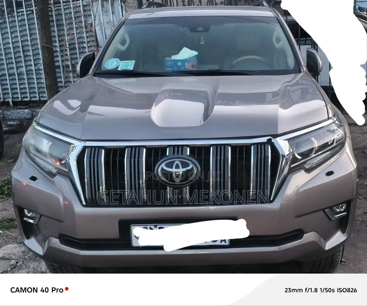 Toyota Land Cruiser 2021 Gold