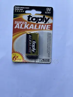 Toply Super Alkaline 9v Battery Long Lasting Power