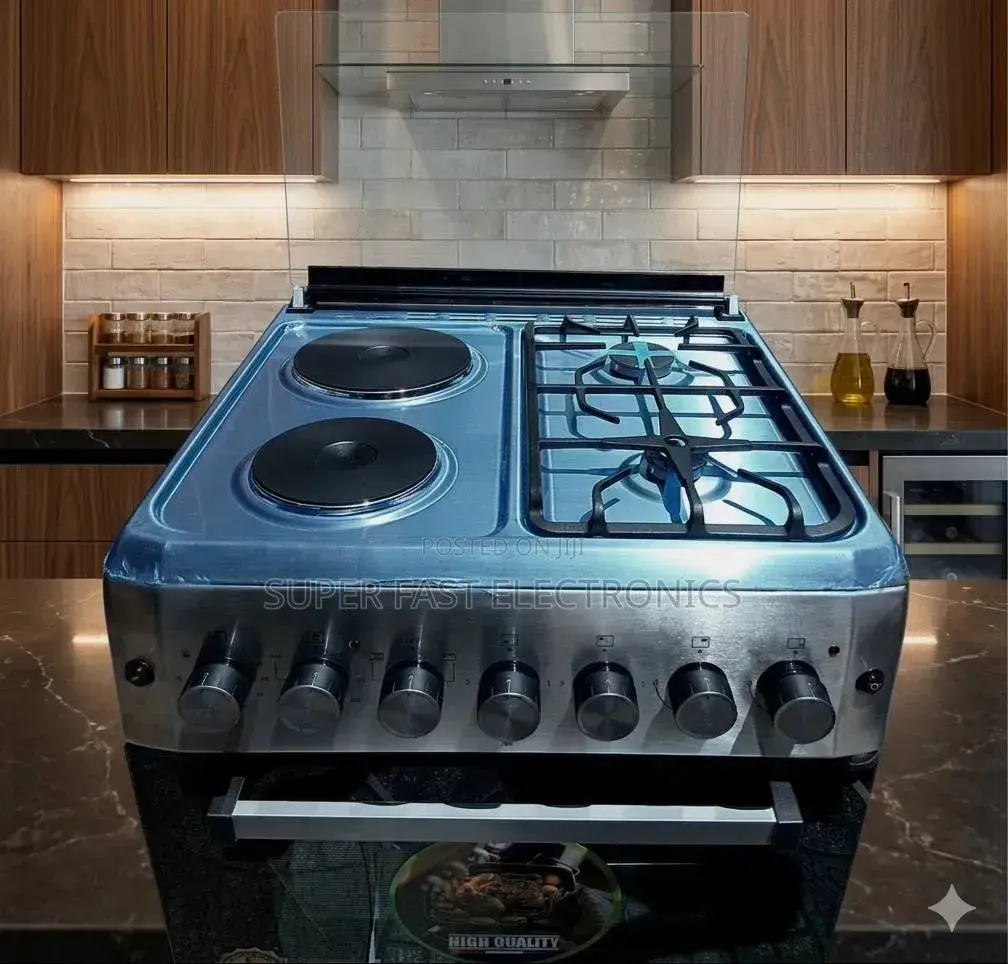 Filps Oven 60x60cm 2-Gas 2-Electric Hybrid Dual-Fuel Cooker