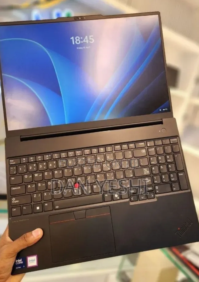 New Laptop Lenovo ThinkPad E16 Gen 3 16GB Intel Core Ultra 7 SSD 512GB