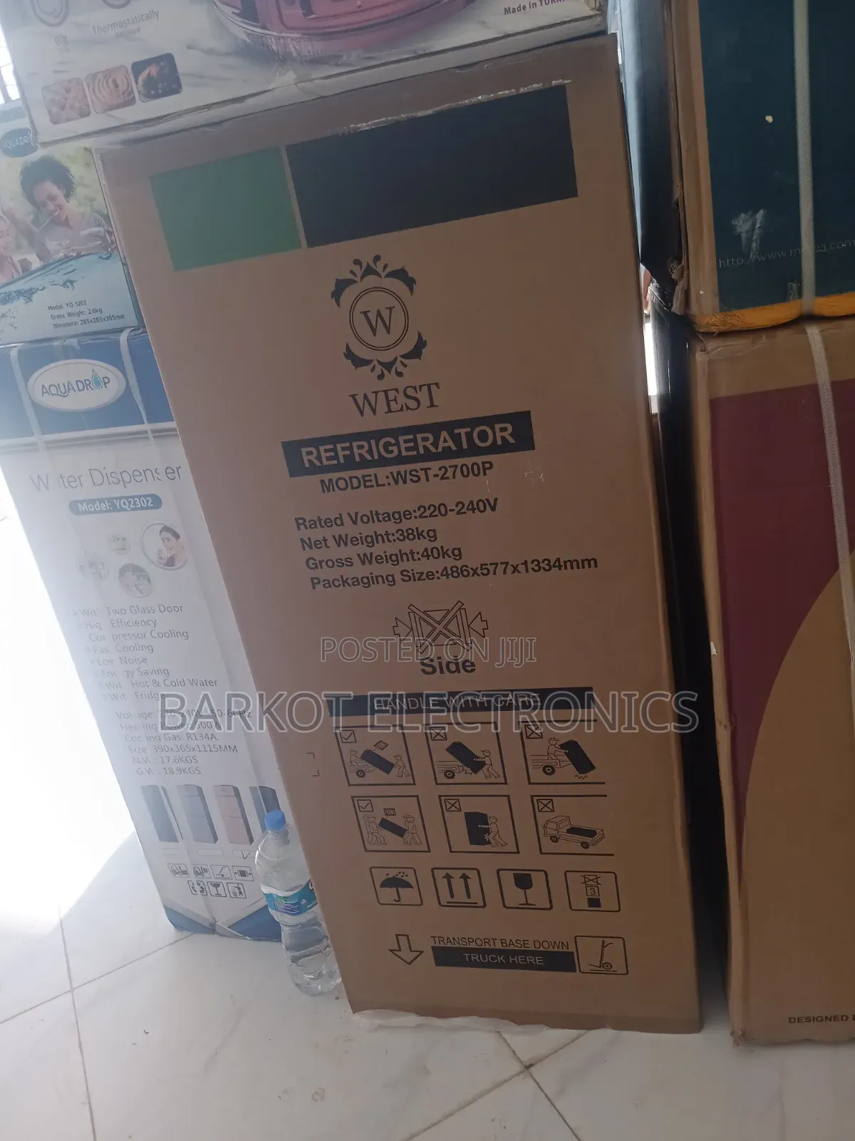 West Refrigerator Model West 270l Quality Coolr New