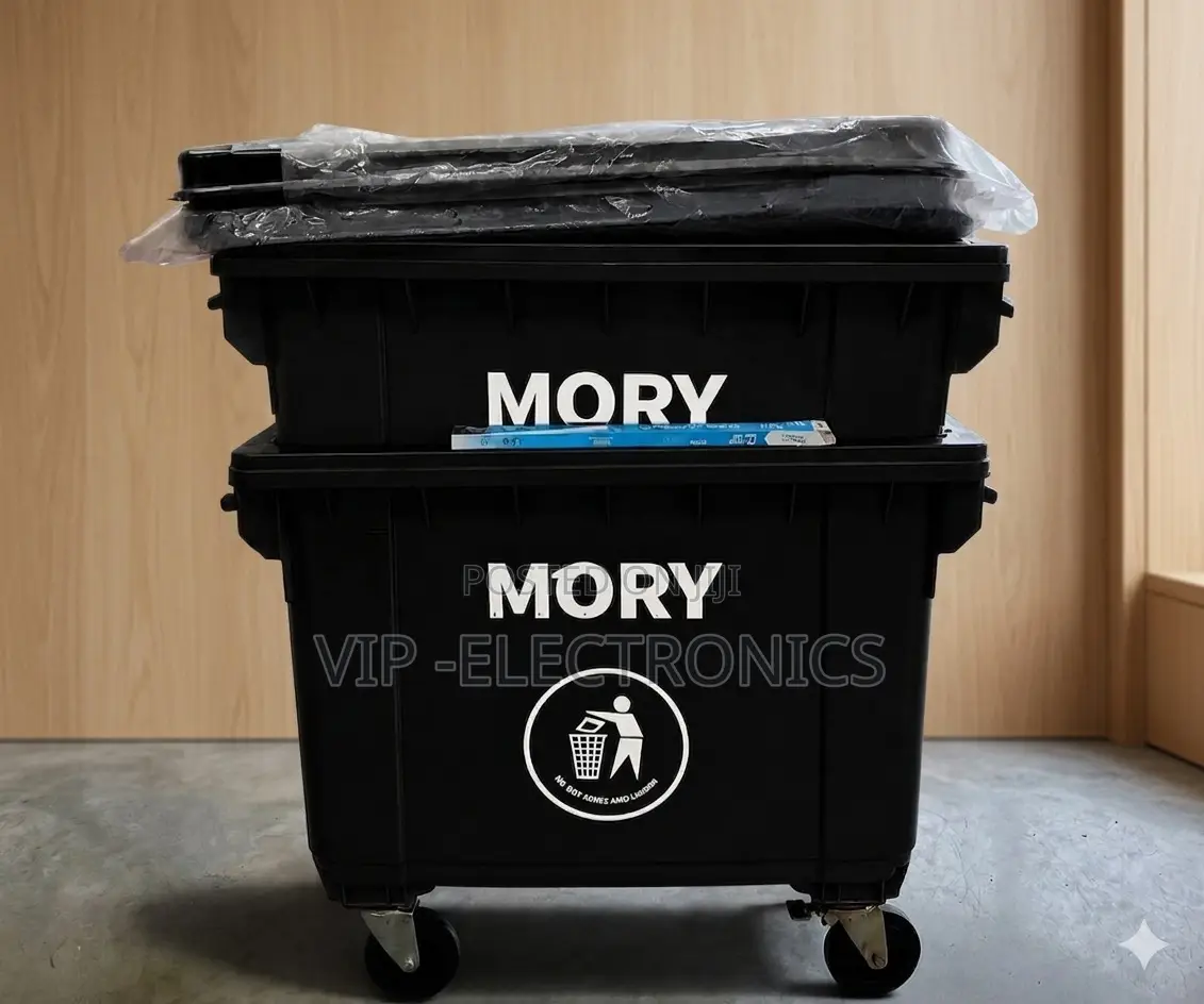 Mory Garbage 660-Liter Industrial Waste Bin,