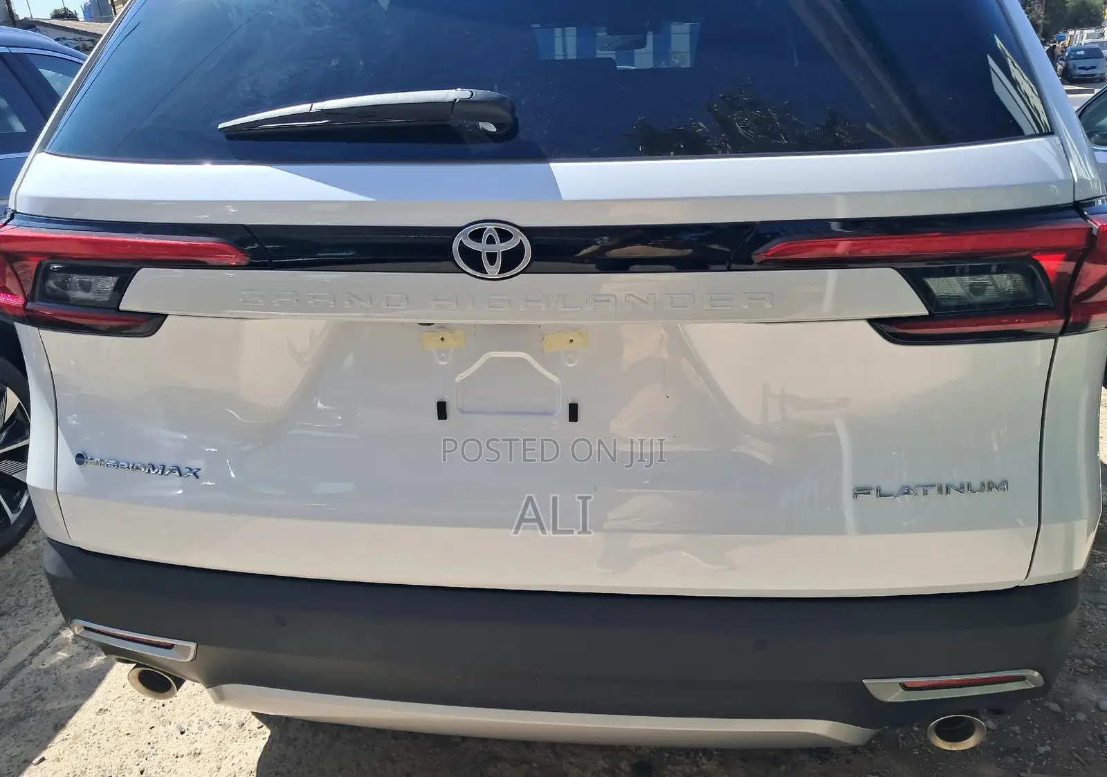 New Toyota Grand Highlander Hybrid MAX Platinum AWD 2025 White