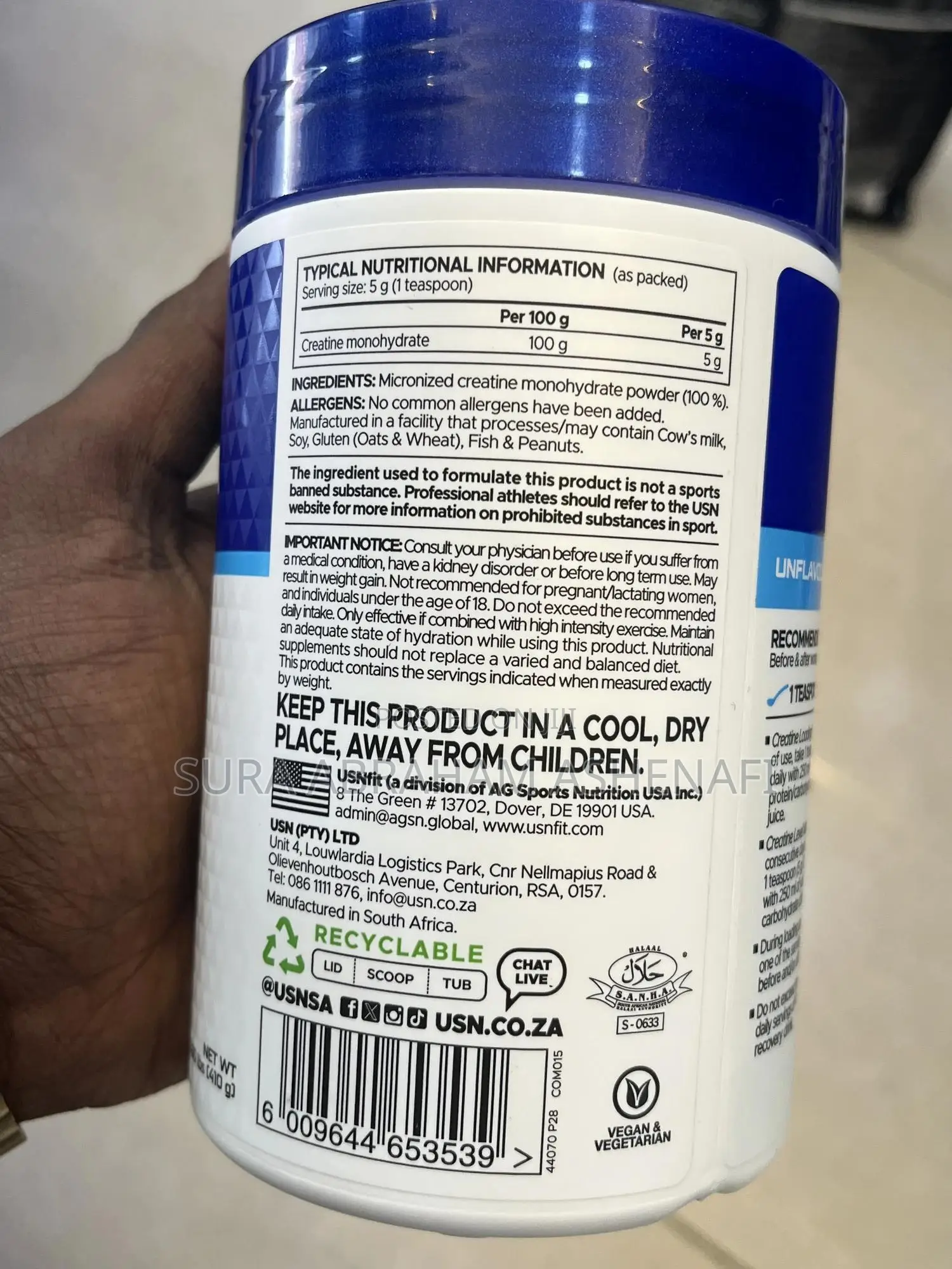 Pure Creatine Monohaydrate