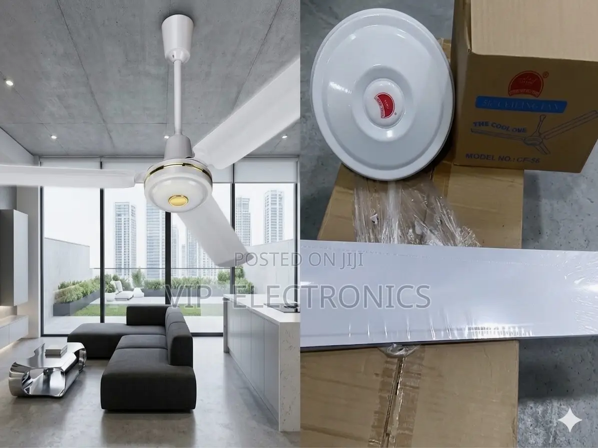 Crown Ceiling Fan Champion 56-Inch Industrial Ceiling Fan - Heavy-Duty