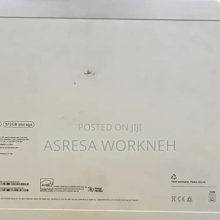 New Laptop Apple MacBook Air 2026 M5 15-inch 16GB SSD 512GB