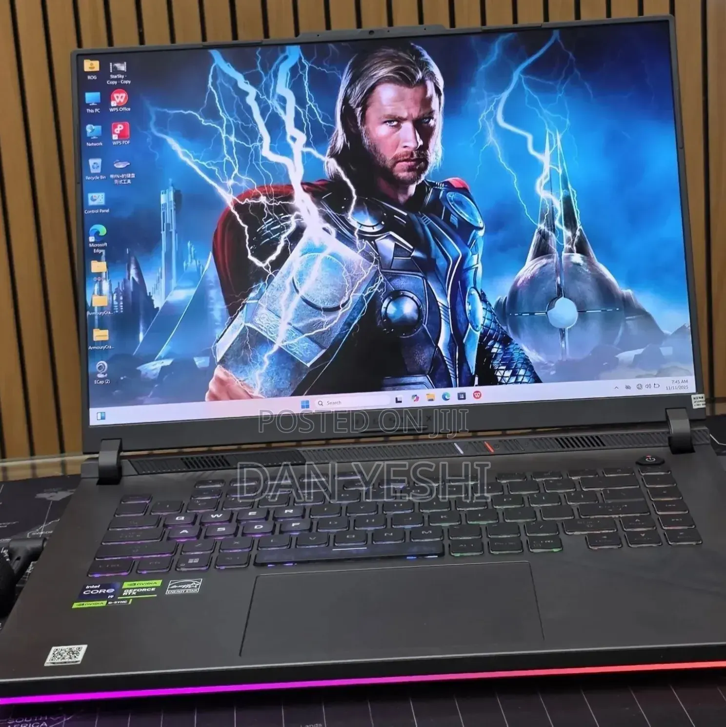 New Laptop Asus 16GB Intel Core i9 SSD 1T