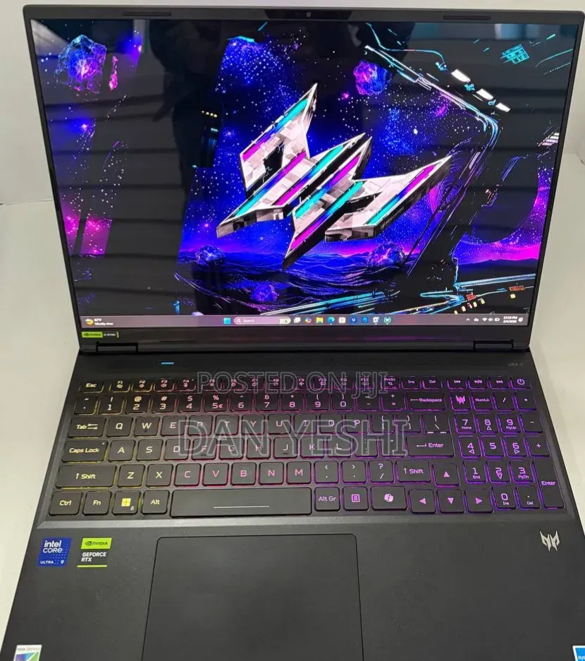 New Laptop Acer Predator Helios Neo 16 32GB Intel Core Ultra 9 SSD 1T