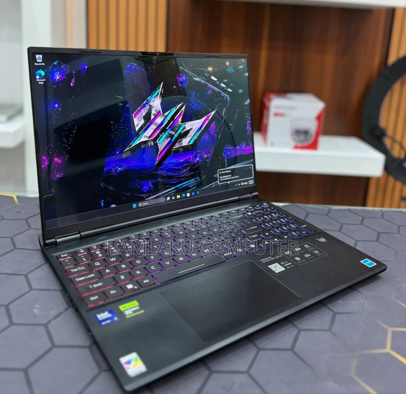 New Laptop Acer Predator Helios Neo 16 32GB Intel Core Ultra 9 SSD 1T