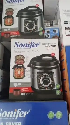 Pressure Cooker Sonifersf-4013 Electric With a Stainless Steel Finish