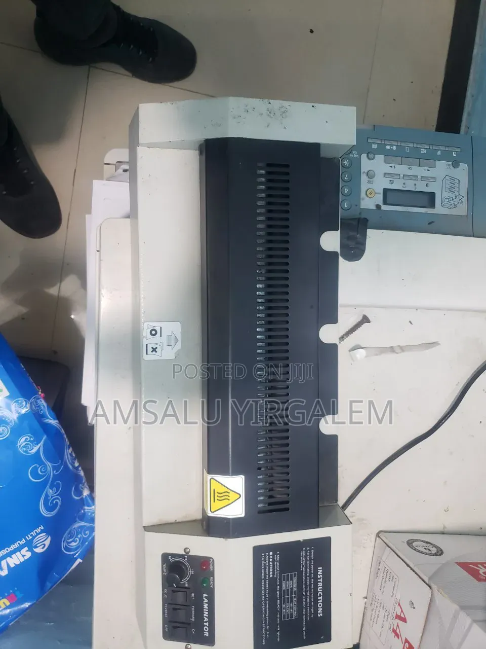Laminator and Binding